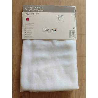 Voilage Cloud - 135 x 240 cm - Blanc