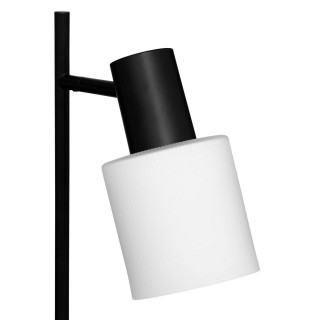 Lampe à poser en métal - Hauteur 45 cm - Noir