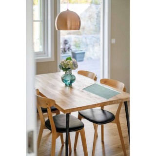 Set de table Maha en coton - Longueur 45 cm x Largeur 30 cm - Céladon