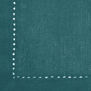 Nappe rectangulaire Jane en coton - 240x140 cm - Bleu