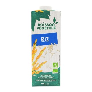 Boisson végétale BIO au riz - Brique 1L