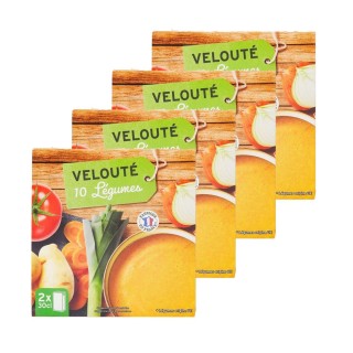 Lot 4x Velouté de légumes - 2x30ml - Pack 600ml