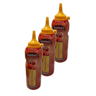 Lot 3x Sauce ketchup - Bouteille 500ml
