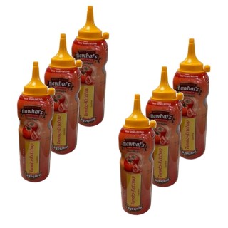 Lot 6x Sauce ketchup - Bouteille 500ml