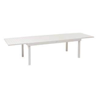 Table de jardin extensible Piazza en aluminium - 12 Places