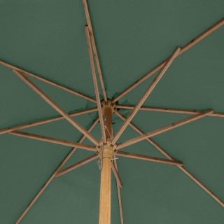 Parasol droit Rond Tinaei - Diam. 300 cm - Olive
