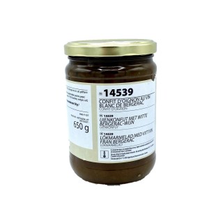 Confit oignon au vin blanc de Bergerac - Maison des Gourmets - pot 650g