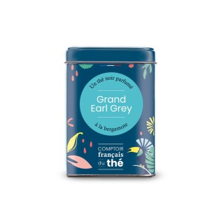 Thé noir Grand Earl Grey - Boîte 100g