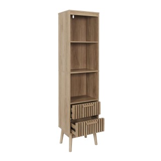 Colonne de rangement Saulk en bois - Marron