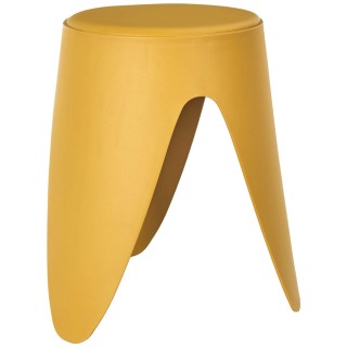 Tabouret d'appoint empilable Emma - Jaune