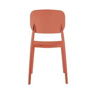 Chaise design Cheer - Terracotta