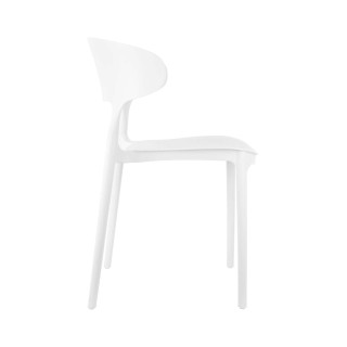 Chaise design Fain - Blanc