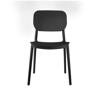 Lot de 2 chaises design Cheer - Noir