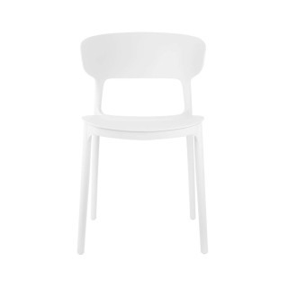 Lot de 2 chaises design Fain - Blanc