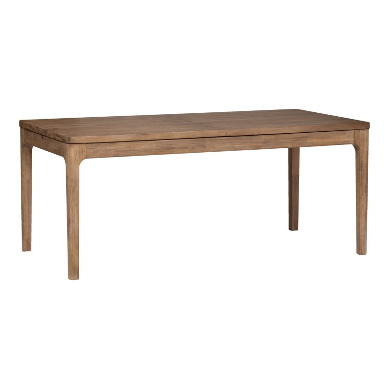 Table à manger extensible Sabor en bois pour 6 à 10 personnes - Marron