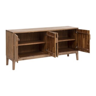 Buffet 4 portes Sabor en bois - Marron