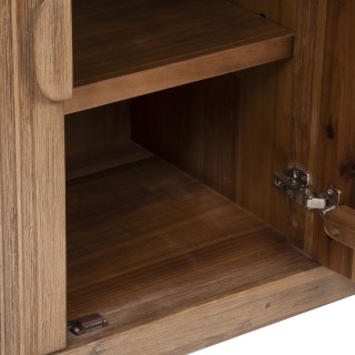 Buffet 4 portes Sabor en bois - Marron