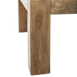 Table basse Ajmal en bois - Marron