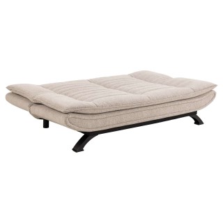 Canapé convertible Faith - 3 places - Beige