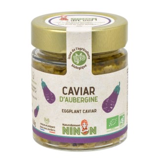 Lot 3x Caviar d’aubergine BIO - Pot 130g