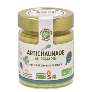 Lot 3x Artichaunade au romarin BIO - Pot 130g