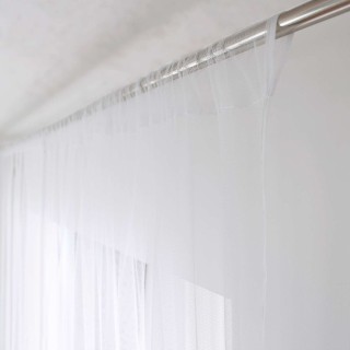 Voilage moustiquaire - 140 x 240 cm - Blanc
