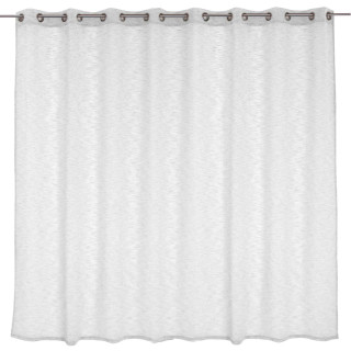 Voilage Maya grande largeur - 300 x 240 cm - Blanc