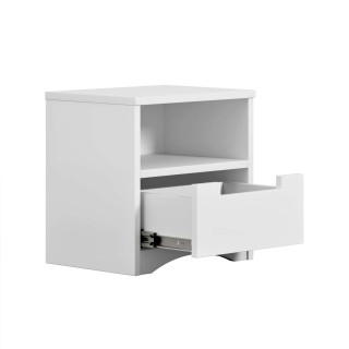 Table de chevet Classic - Kocot Kids - L. 39,5 x H. 40,5 cm - Blanc