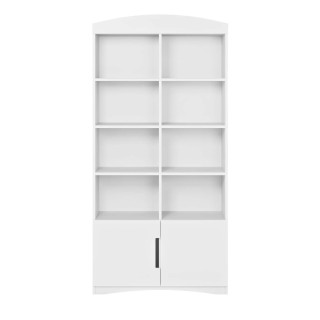 Bibliothèque double Classic - Kocot Kids - L. 90 x H. 188,2 cm - Blanc