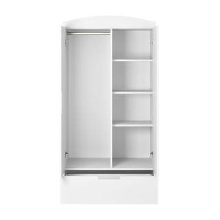 Armoire Classic - Kocot Kids - L. 90 x H. 183,5 cm - Blanc