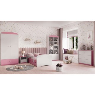 Lit Babydreams avec matelas - Kocot Kids - 70 x 140 cm - Rose