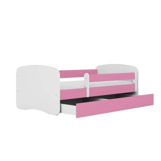 Lit Babydreams avec matelas et tiroir - Kocot Kids - 70 x 140 cm - Rose