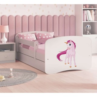 Lit Babydreams Licorne simple - Kocot Kids - 70 x 140 cm - Blanc