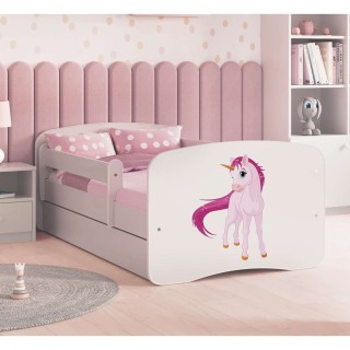 Lit Babydreams Licorne avec matelas - Kocot Kids - 70 x 140 cm - Blanc