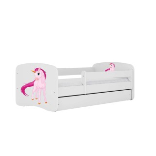 Lit Babydreams Licorne avec tiroir - Kocot Kids - 70 x 140 cm - Blanc
