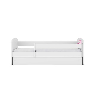 Lit Babydreams Licorne avec matelas et tiroir - Kocot Kids - 70 x 140 cm - Blanc