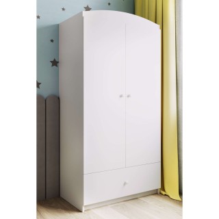 Armoire Babydreams - Kocot Kids - L. 90 x H. 181,2 cm - Blanc