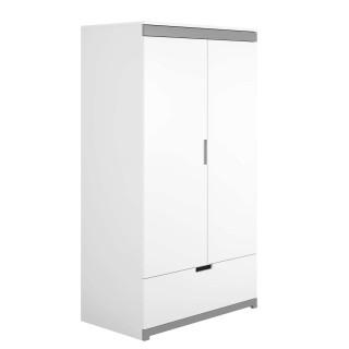 Armoire Tomi - Kocot Kids - L. 100 x H. 182 cm - Blanc