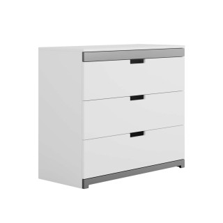 Commode Tomi - Kocot Kids - L. 100 x H. 90 cm - Blanc