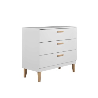 Commode Kubi - Kocot Kids - L. 100 x H. 90 cm - Blanc