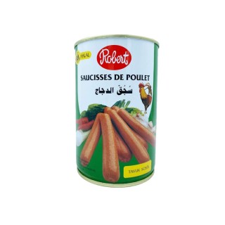 Lot 6x Saucisses de poulet - Conserve 2,55kg