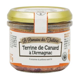 Terrine de canard à l'Armagnac - Bocal 90g