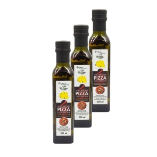 Lot 3x Huile pimentée spéciale pizza - Bouteille kg