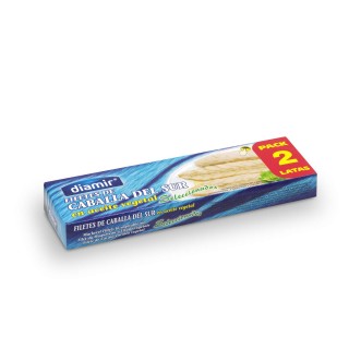 Filets de maquereaux à l'huile - 2 x 90g - Pack 180g