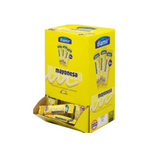 Lot 3x Mayonnaise - 200 dosettes 12g - Boîte 2,4kg