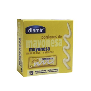 Lot 3x Mayonnaise - 12 dosettes 12g - Boîte 160g