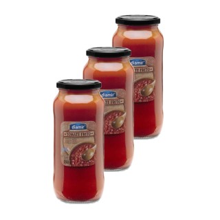 Lot 3x Coulis tomate - Bocal 550g