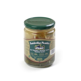 Lot 6x Banderilla / brochette piquante - Bocal 415g