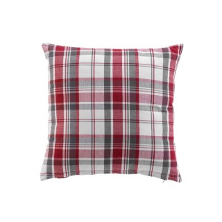 Coussin déhoussable Cévenne - 40 x 40 cm - Rouge