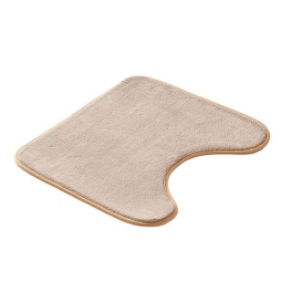 Tapis contour WC Berkeley - 45 x 45 cm - Taupe